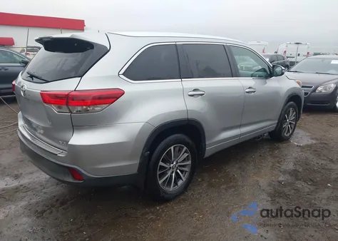 2017 Toyota Highlander Xle from USA, damaged, VIN 5TDKZRFH5HS518761